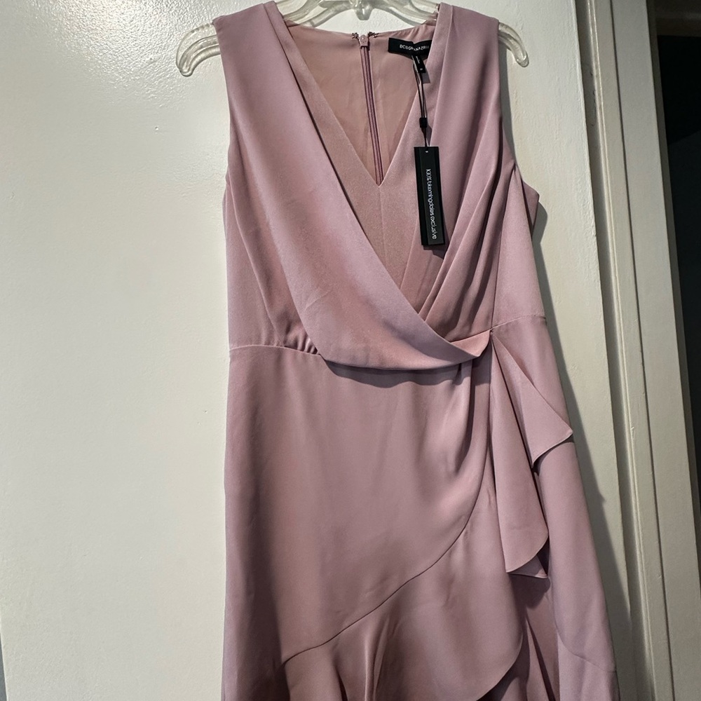BCBGMaxazaria Mauve A-line Dress